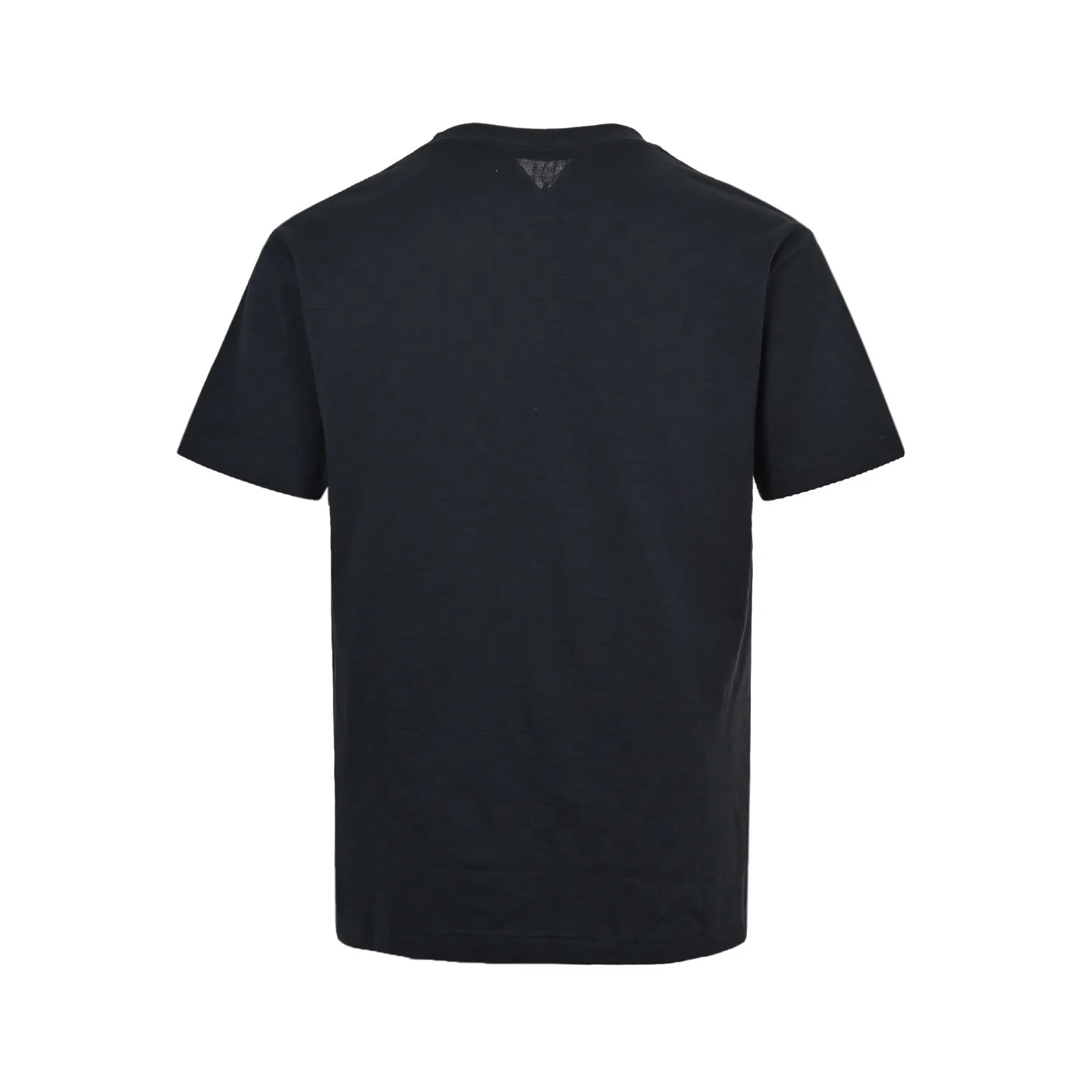 Louis Vuitton/Louis Vuitton 24ss pique checkerboard embroidered short sleeves